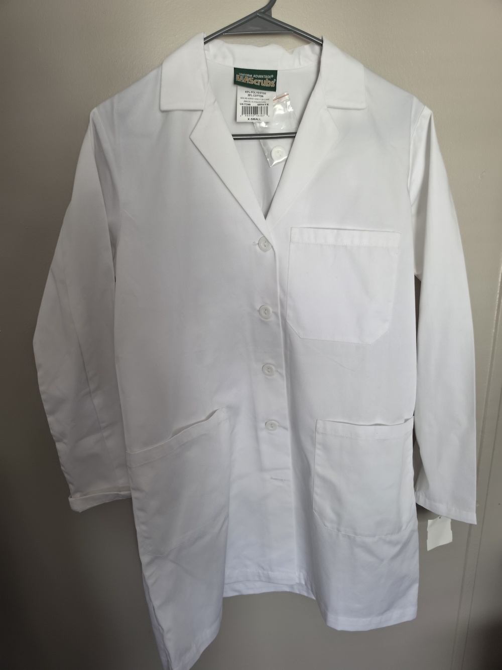 UA Scrubs White Women's Lab Coat